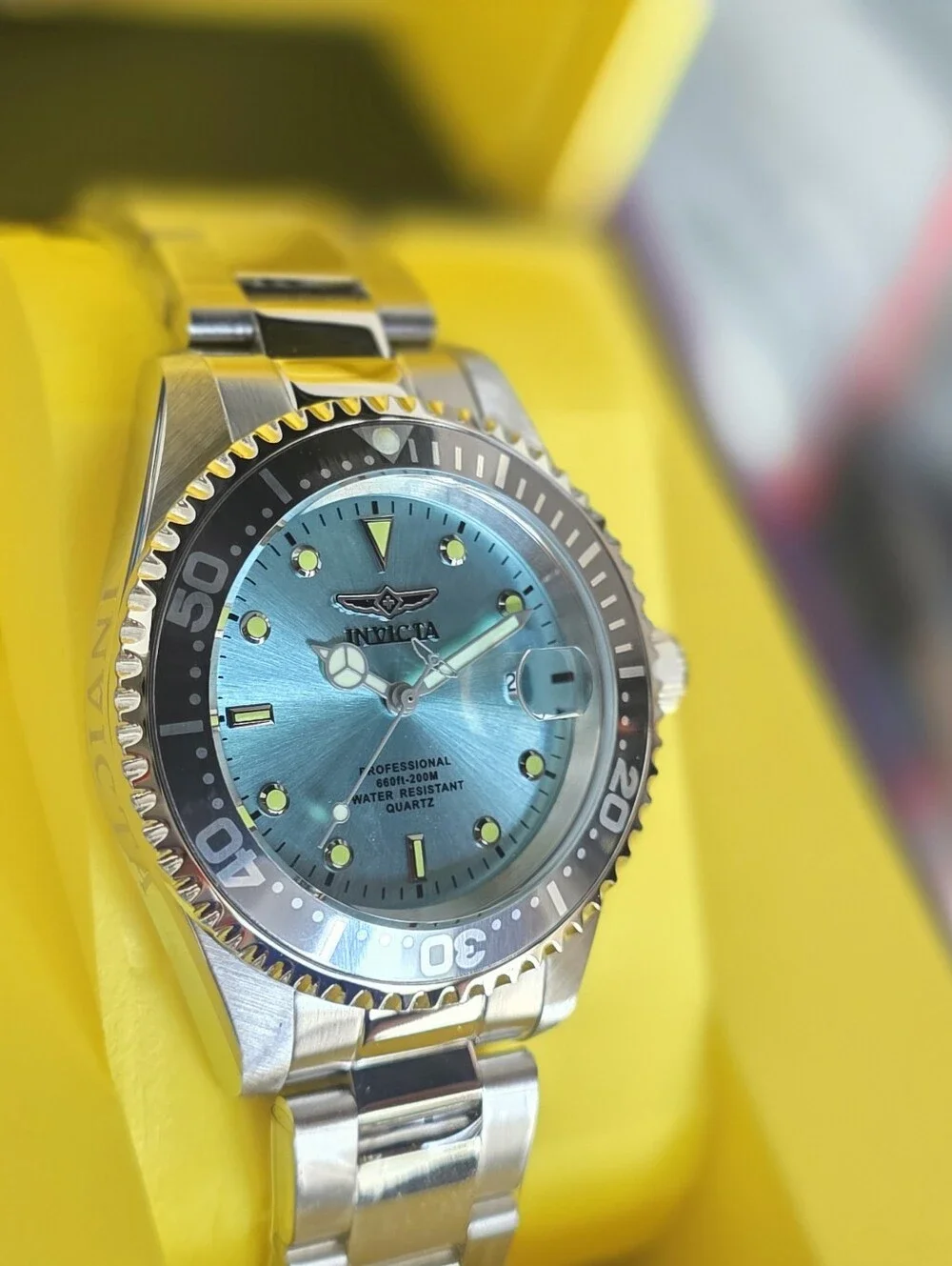 298. Invicta Pro Diver Anchoris Men's Watch - 37.5mm. Steel (48726)